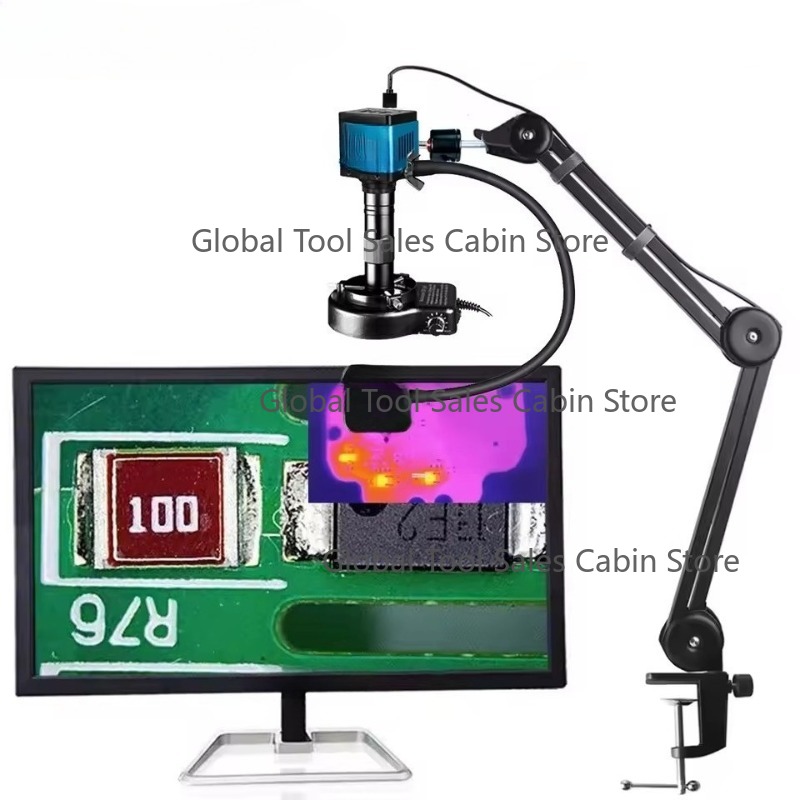 Electronics Repair Images - Caméra Microscope 4K, objectif 300X, imageur