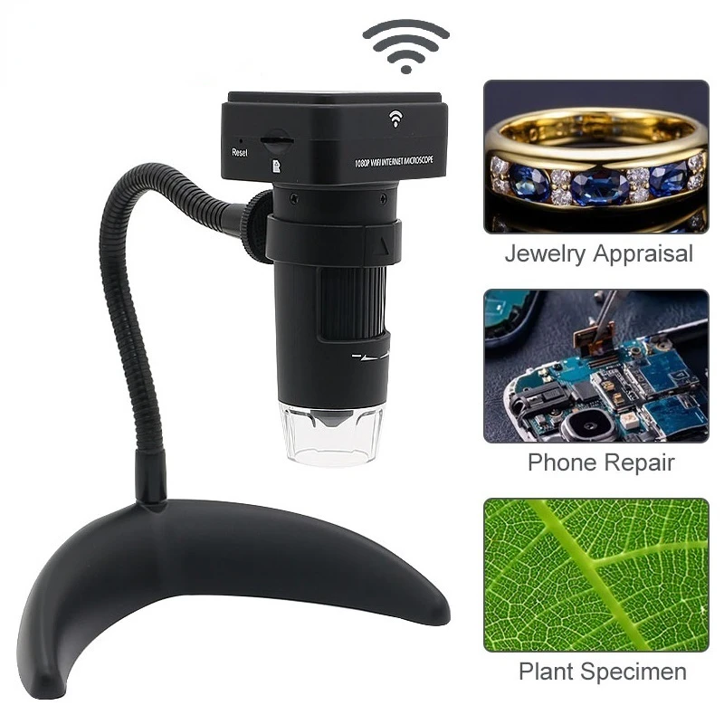 Electronics Repair Lab - Microscope numérique électronique sans fil WIFI