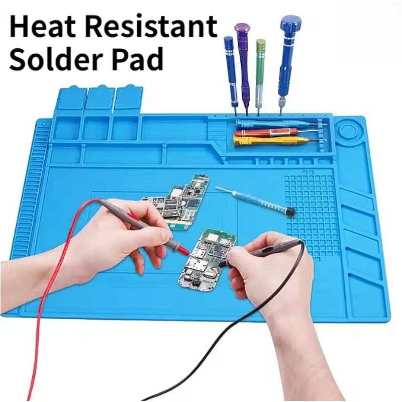 Electronics Repair Mat - Tapis de travail d'isolation thermique 45x30CM,