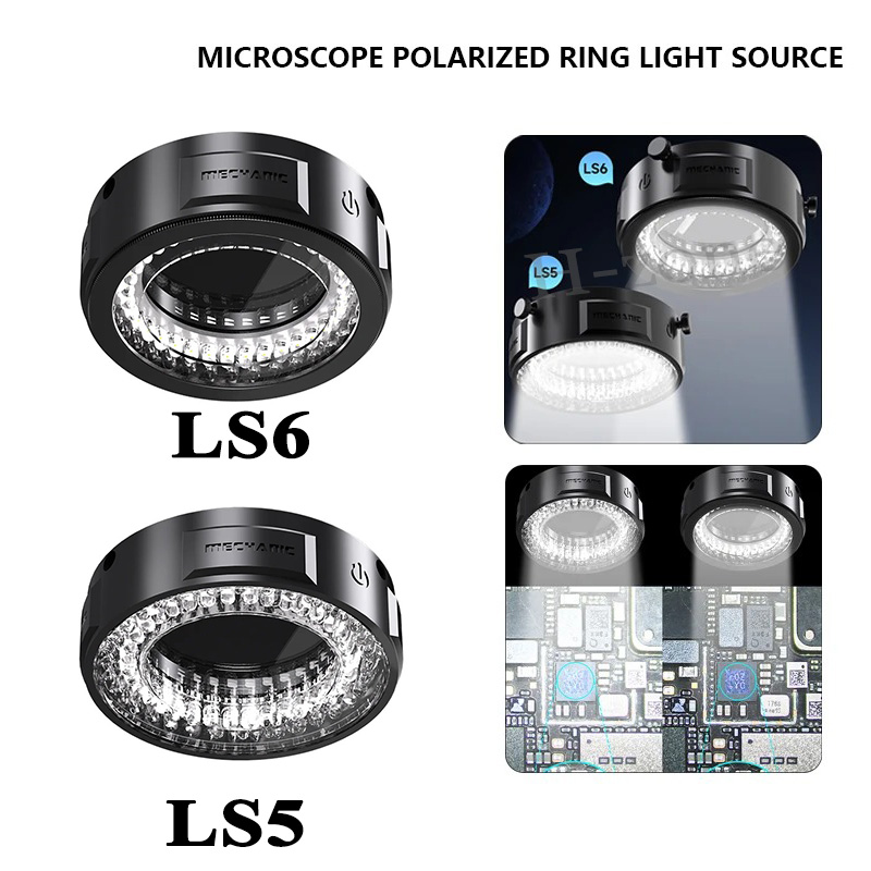 Electronics Repair Microscope - Anneau lumineux pour Microscope mécanique LS5