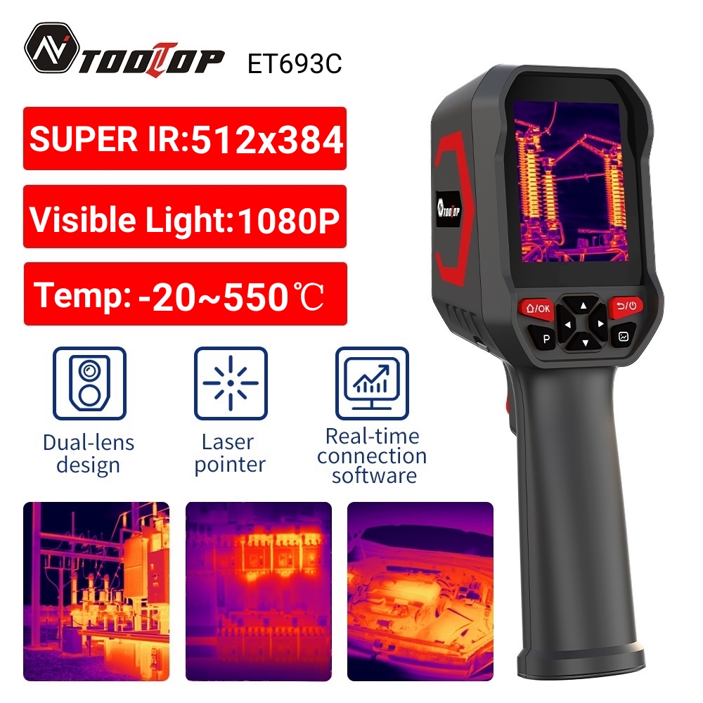 Electronics Repair Images - Caméra thermique TOOLTOP ET693C Super IR