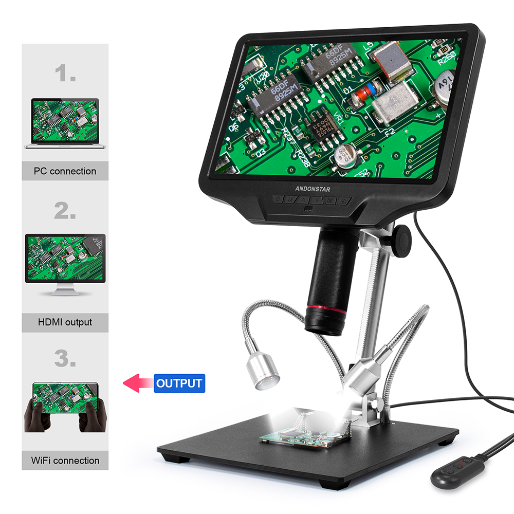 Andonstar AD409 Microscope num - Electronics Repair Microscope avis et prix