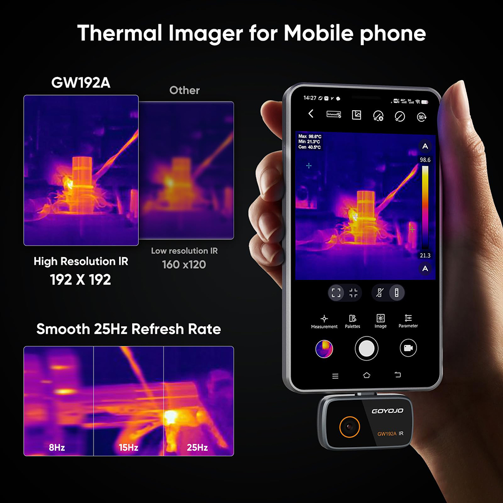 GW192A caméra d'imagerie therm - Electronics Repair Images avis et prix