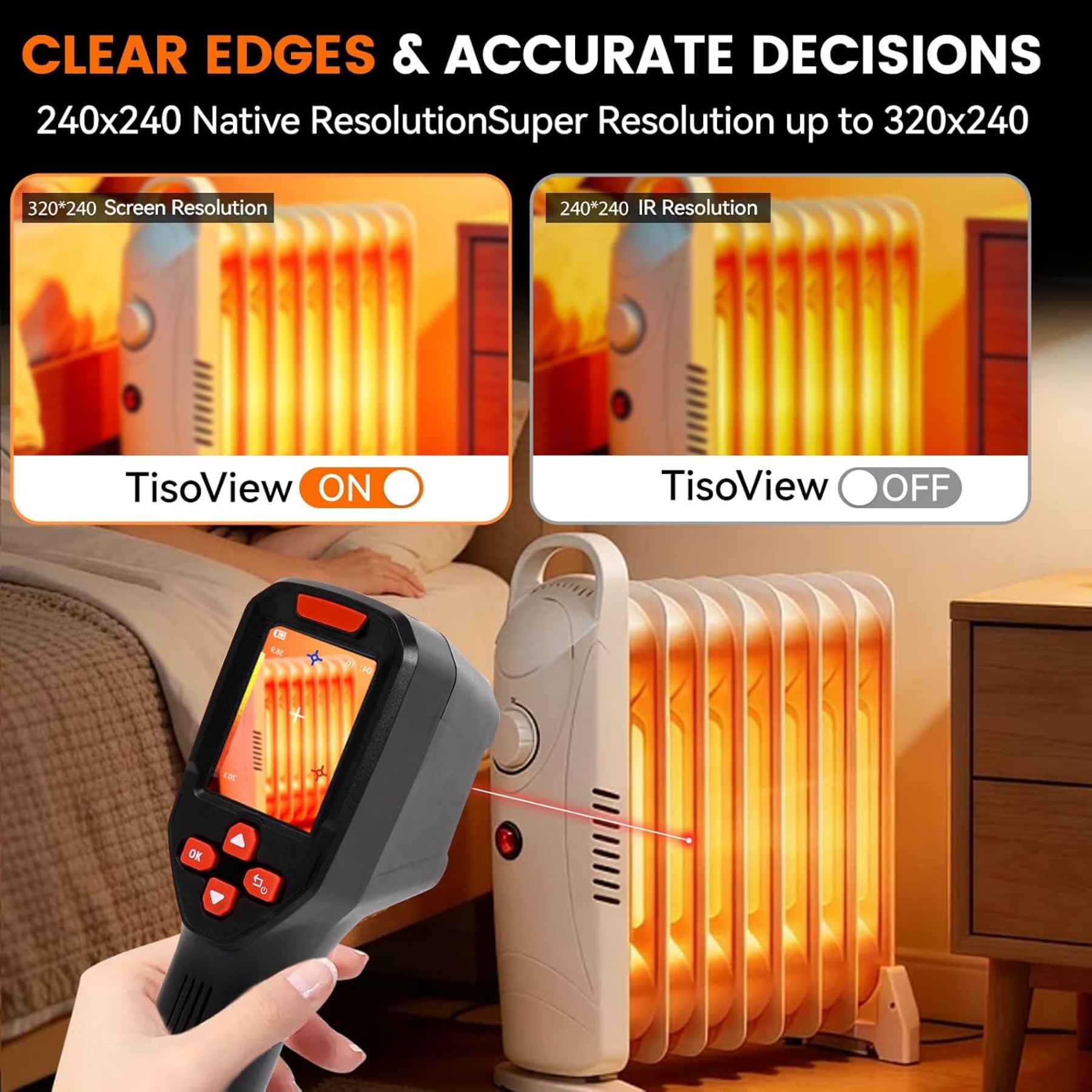 Caméra thermique Super IR 240x - Electronics Repair Images avis et prix