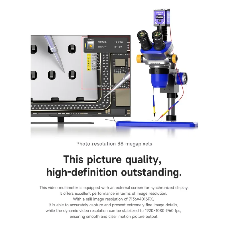 Action2 – multimètre vidéo, Mi - Electronics Repair Images avis et prix