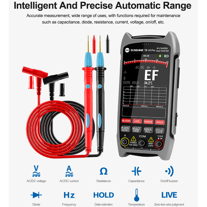 SUNSHINE TB-10 Pro imagerie th - Electronics Repair Images avis et prix